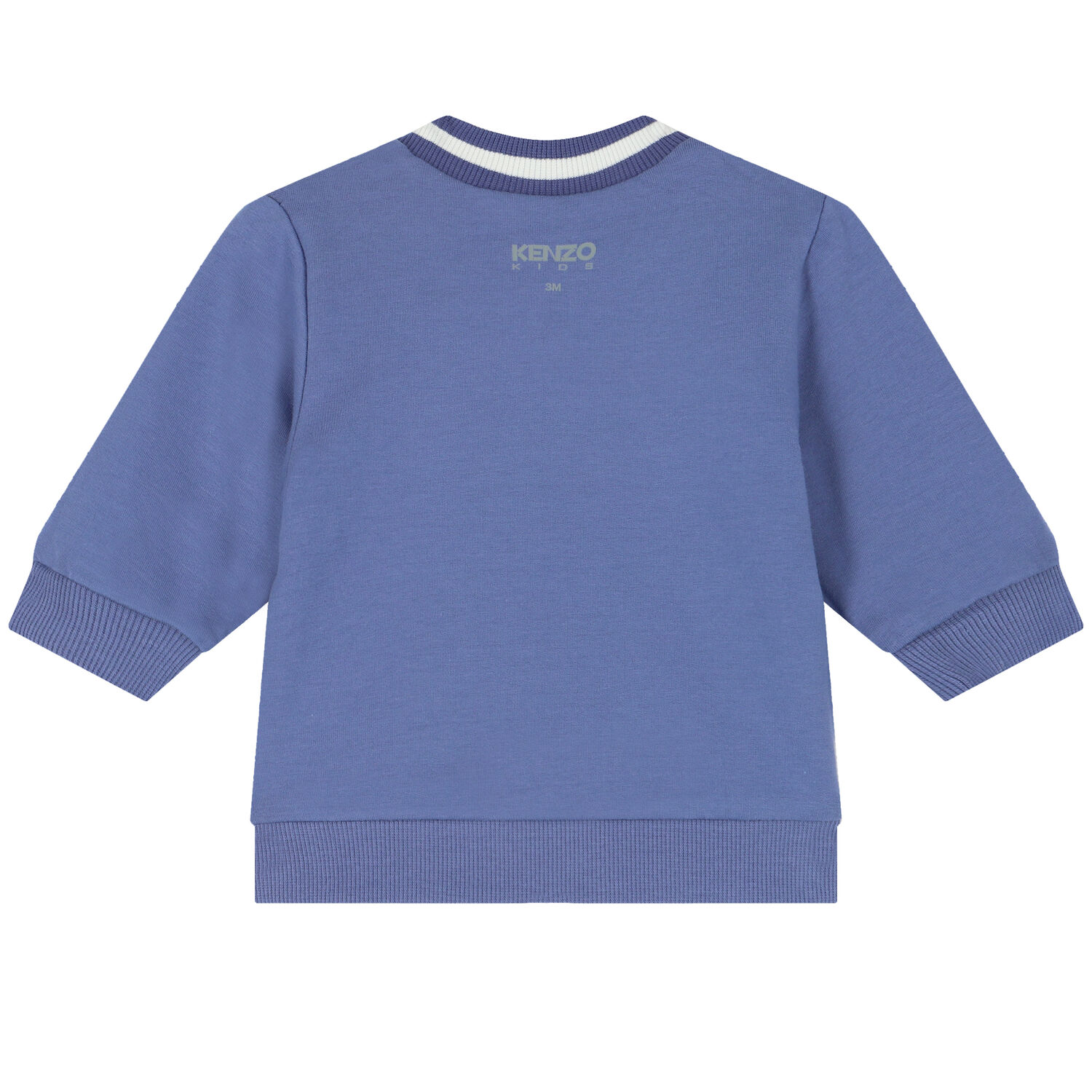 Baby Boys Blue Logo & Animals Reversible Tracksuit, 1, hi-res